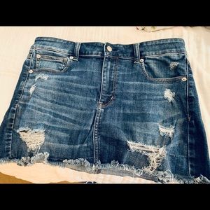 AE jean skirt